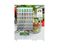 Healthy Food Vending Locker , Salad Vending Machine With Remote Control System