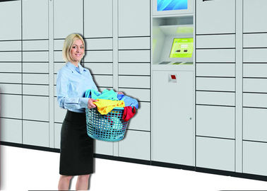半屋外のスマートな IC のカード読取り装置商業洗濯サービスのためのクリーニングのロッカー