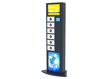 空港 ビデオ 広告 携帯電話 ロッキング 携帯電話 充電ステーション 装置 LCD スクリーン UV 光