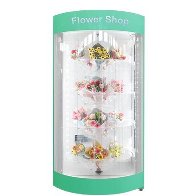 花の店のPlantslのための冷却の花の自動販売機50HZは鋼鉄を冷間圧延した