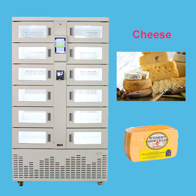 冷蔵室温のセールスロッカー 梱包されたチーズ保管 エクスプレス配送