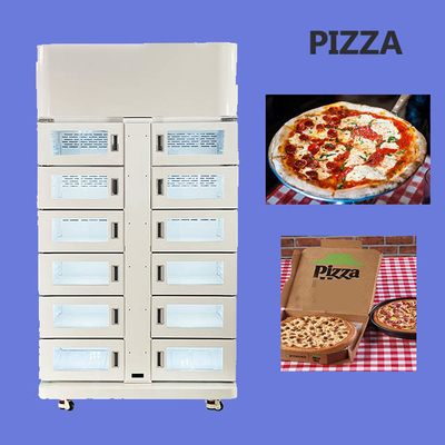 24時間セルフサービス スマートロッカー ピザ自動販売機 冷蔵庫付き食品ロッカー