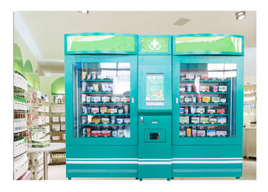 広告スクリーンが付いている販売の薬の薬剤のための薬学の自動販売機