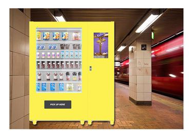 バス停留所、サンドイッチ自動販売機のためのカスタマイズされた食事の食糧自動販売機のロッカー