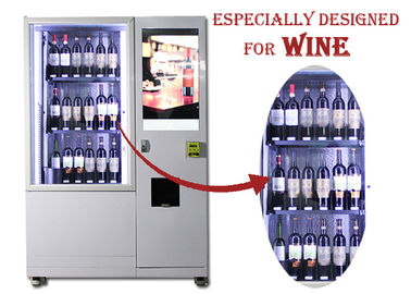 上昇およびコンベヤ・システムが付いている自動エレベーターの赤ワインのびんの自動販売機