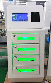 4個のロッカーが付いている硬貨によって作動させるMCUシステム多数の携帯電話の充電ステーションUSBの充電ステーションのキオスク