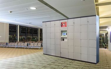 スマートなロックのクレジット カードのアクセスを用いる金属の学校の貯蔵の駅空港公共のロッカー