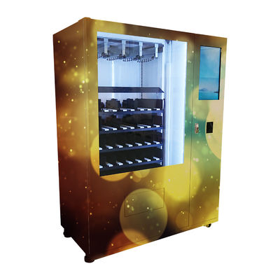 クレジット カードの支払のワインの販売のキオスク、エレベーターが付いている冷やされていた自動販売機