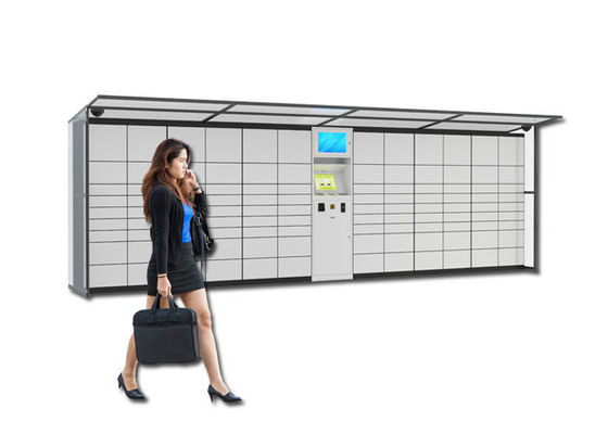 カード支払およびリモート管理のプラットホームが付いている電子スマートなPinコード空港荷物の貯蔵用ロッカー