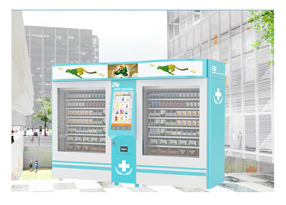 広告スクリーンが付いている販売の薬の薬剤のための薬学の自動販売機