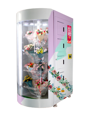 スマートな自動Winnsenの花の自動販売機の冷却のロッカー
