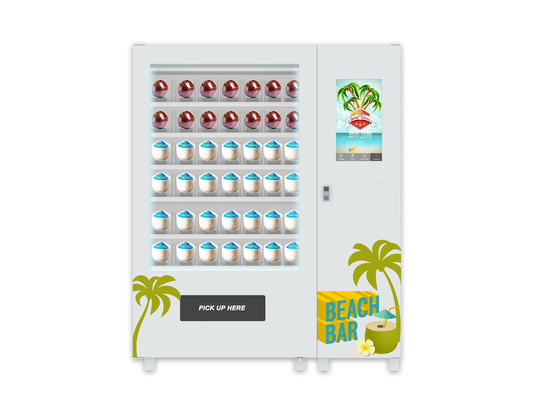 タッチ画面水は新しいココナッツ自動販売機を鋳造する