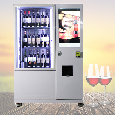 コンベヤー ベルト システムが付いている冷やされていたウィスキーのワインの自動販売機