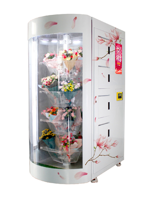 Lcdのタイプ タッチ画面の店の花の自動販売機
