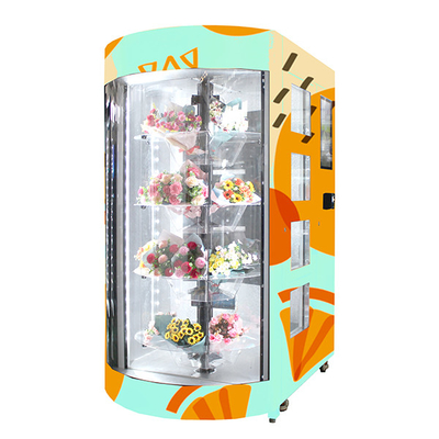 加湿器によって自動化されるディストリビューターのみずみずしい花の店の花束の販売のロッカー