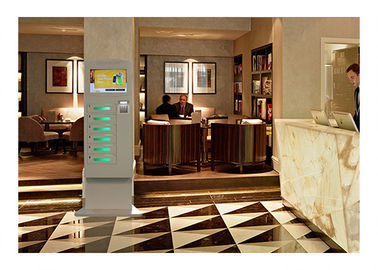 タッチ画面WIFIのカジノ棒コーヒー レストラン クラブのための札をつける携帯電話の充電ステーションの自己サービス