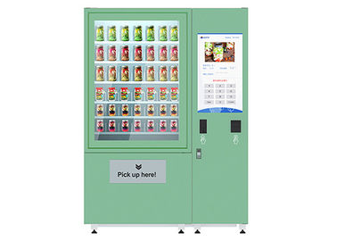 自動フルーツ新しいサラダ自動販売機冷凍の32インチ スクリーン