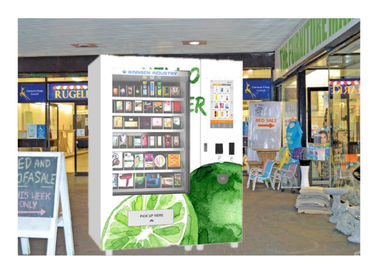 新鮮な果物サラダ食糧自動販売機、上昇が付いているコンベヤー ベルトの自動販売機