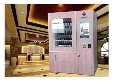 上昇およびコンベヤ・システムが付いている自動エレベーターの赤ワインのびんの自動販売機