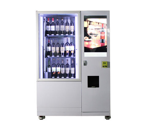 高い等級22インチの広告の表示が付いている大きい容量の飲み物の自動販売機