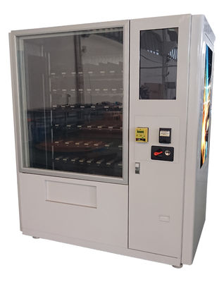 ビスケットのクッキーの調節可能なチャネルの大きいタッチ画面が付いている小型市場の自動販売機