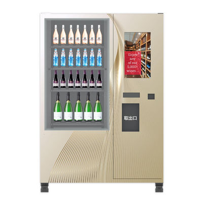 エレベーター システム、ジュース ビール販売のキオスクが付いている自動スマートなマルチメディアのワインの自動販売機