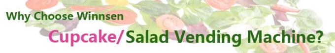 フル オートマチックの組合せサラダ自動販売機22インチ 2