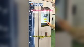 新鮮なサラダを届けるスマートサラダ自動販売機